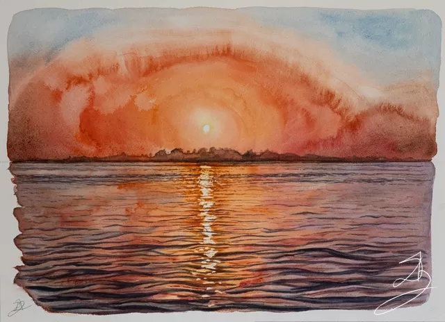 Flamboyance — peinture