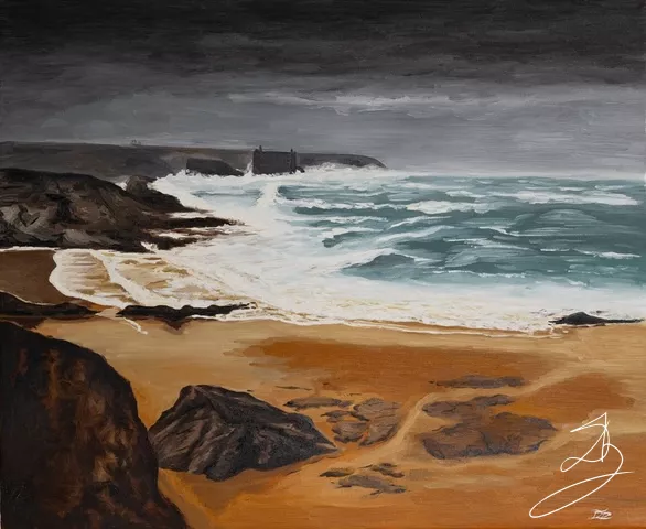 Ressac - Ile d'Yeu — peinture
