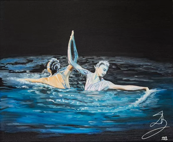 Sirènes — peinture