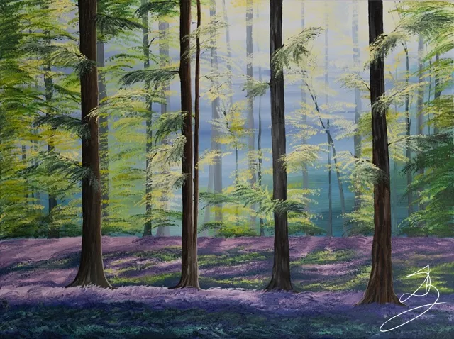 Vivants piliers — peinture